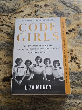 "Code Girls" Paperback Book - White & Gold Cover